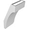 Ekena Millwork 6-in. W x 6-in. D x 14-in. H Imperial Architectural Grade PVC Knee Brace BRCP06X06X14IMP - alternate 4